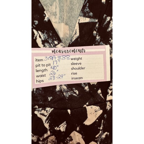 Kenneth Cole Reaction XS Sleeveless Black & White Abstract Print Dress Rayon - Picture 10 of 15